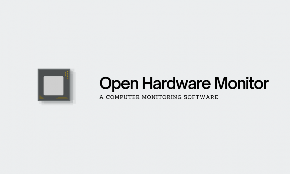 Download Open Hardware Monitor - a computer monitoring software
